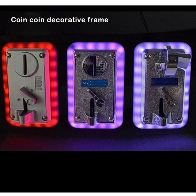 Langgg Coin Acceptor Frame Reusable Light Stands Selector Accessories Lightweight Vending Machine Part Lamp Holder Arcade Video Games