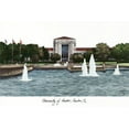 thumbnail image 2 of University of Houston 14w x 11h Manhattan Black Single Mat Gold Embossed Diploma Frame with Bonus Campus Images Lithograph (value savings at $59), 2 of 6