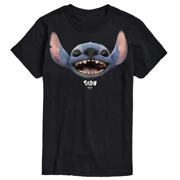 Lilo & Stitch - Stitch Face Oversized - Men's Short Sleeve Graphic T-Shirt