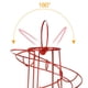 thumbnail image 3 of Estante dispensador en espiral moderno de lujo Egg Skelter: organizador de almacenamiento de huevos de gallina de alambre independiente, canasta de exhibición para encimera de cocina, color rojo, 3 of 4