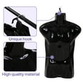 thumbnail image 6 of 4 Pack Mannequin Torso Manikin Dress Form Male 30" Realistic Clothing Half Body Display Plastic Adult Table Shirt Mannequin Model Stand with Metal Hook for Hanging,Black, 6 of 7