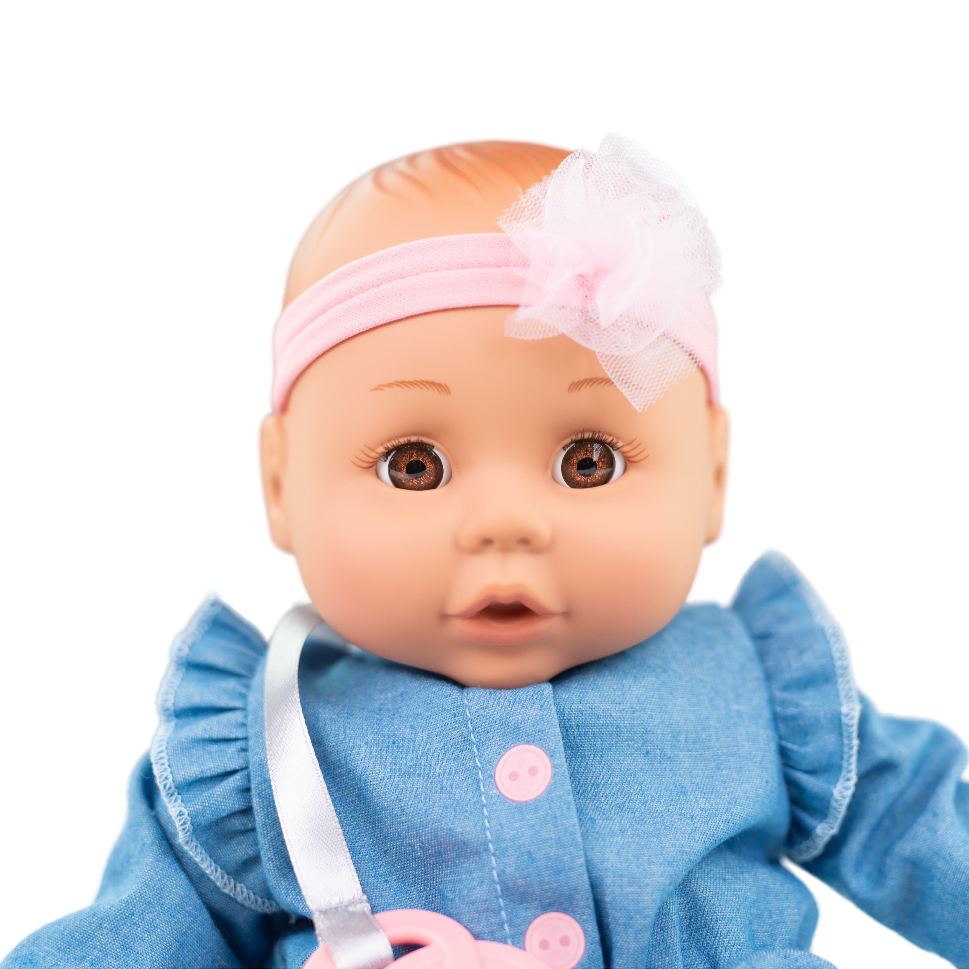TODAYFUL - la_poupee  My Sweet Love 14-inch My Cuddly Baby® Doll, Denim Romper