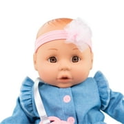 My Sweet Love 14-inch My Cuddly Baby® Doll, Denim Jumpsuit