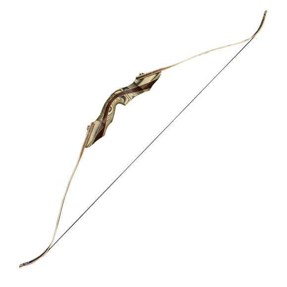 Southland Archery Supply Voyager 62" Premium Takedown Hunting Bow Recurve with Staged (Curved) Limbs + Free Bow Stringer