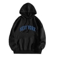 thumbnail image 1 of toraway Sweatshirts pour Hommes, Col Rond, Léger, Imprimé Graphique, à Capuche, Manches Longues, L, 1 of 3