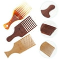 thumbnail image 4 of FRCOLOR wide comb 3PCS Hair Combs Large Wide Tooth Comb Hair Detangling Comb Molding Comb Oil Head Comb,6.3"X2.36"X0.28", 4 of 5