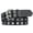 43in, variant on Grommet Leather Belts for Women, Double Prong Buckle Vintage Punk Jeans Belts