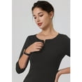 thumbnail image 4 of DARING DIVA Sheath Dress Zipper Neck Work Pencil Dresses XL Black, 4 of 6