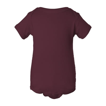 

Gravity Threads Infant Baby Rib Bodysuit - Maroon - NB