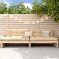 thumbnail image 1 of vidaXL Garden Middle Sofas 2 pcs 120x80 cm Solid Wood Pine, 1 of 5