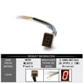 thumbnail image 4 of Riwesomey Universal Motorcycle Digital LED Display Gear Indicator Parts Shift Accessories Motorcycles Gauge for Dirt Bike Mountain Bikes Type3 NO3 Riwesomey VI003900-00, 4 of 6