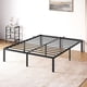 thumbnail image 2 of ChaoLink Estructura de cama completa de 14 pulgadas con almacenamiento, plataforma metálica para cama twin, no necesita base de caja, soporte de lamas de acero, 2 of 5