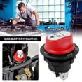thumbnail image 4 of Battery Disconnect Switch 12V-48V Battery Power Cut Off Switch Heavy Duty Reusable Plastic Battery Isolator Switch for Auto Car RV ATV Marine Boat Truck Vehicles, 4 of 10