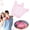 C, variant on Valentine Candy Jar, Fillable Candy Shaped Container, Sweetheart Candy Jar for Sugar Cookie, DIY Gift, Pink, Includes 1 Jar, Flower Shape