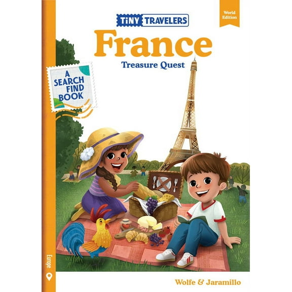 Tiny Travelers Tiny Travelers France Treasure Quest, (Hardcover)