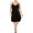 Black, variant on B. Darlin Womens Plus Lace Open Back Party Dress