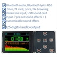 thumbnail image 2 of New TFT Color Screen 2.8-Inch Lossless Bluetooth MP3 Audio Playback Decoder Board Module USB TF Stereo(2.0),1set x decoder board module, 2 of 6