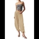 thumbnail image 1 of Pantalones Harén para Mujer, Pantalones de Estar por Casa con Dos Bolsillos Albaricoque L, 1 of 8