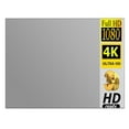 thumbnail image 1 of Projector Screen 100 120 133 Inch 16:9 Foldable Anti-Light Grey Reflective Cloth Portable Projection Screen For Home ,Easy to Use, 1 of 6