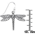 thumbnail image 2 of Jewelry Trends Sterling Silver Celtic Triskele Dragonfly Dangle Earrings, 2 of 4
