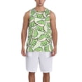 thumbnail image 6 of Rocae Cute Crocodile for Men's Basketball Jersey Lightweight and Breathable Athletic Tank Top,Quick-Drying Sports Jersey 4X-Large, 6 of 9