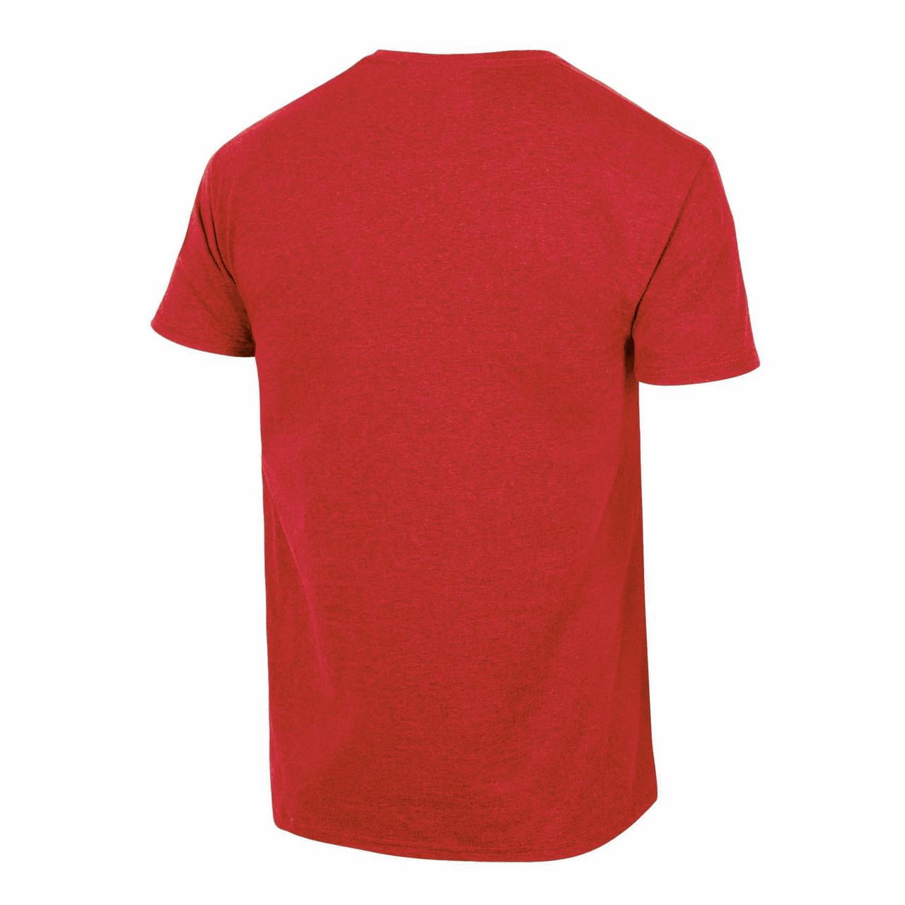 Mens NCAA Georgia Bulldogs Triblend 3-D Graphic T-Shirt