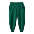 thumbnail image 4 of Miqool Boys Girls Joggers Sweatpants Elastic Waist Fall Winter Track Pants Casual Loose Fit Lounge Pants with Pockets, 4 of 8