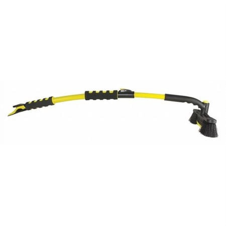 SUBZERO 14180 Snow Broom/Scraper,12-3/4" Head Width