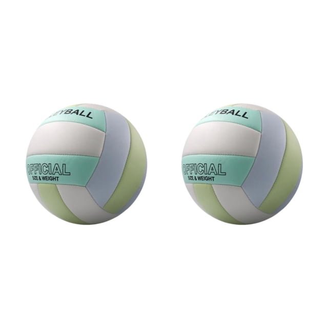relayinert Exceptional Performance With PVC Made Volleyball Training Match And Game Elastic Training Volleyball Blue 2Set