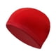thumbnail image 3 of Gorro de natación de tela, portátil, transpirable, para mujeres y hombres, ideal para nadar. Rojo, 3 of 9