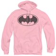 thumbnail image 1 of Batman & Black Bat-Adult Pull-Over Hoodie, Pink - Small, 1 of 1