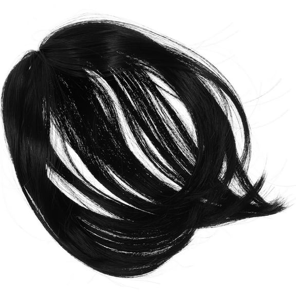 ETHZZLE Chemical Fiber Hair Toppers Women Thinning Hair Volume Topper Black 1 PCS