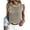 Beige #031, variant on Women's Striped Knit Sweater Vest Crew Neck Sleeveless Side Split Loose Fit Casual Layering Spring Fall Office Daily Tops 2026, L