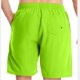 thumbnail image 3 of Pantalones Cortos de Cintura Elástica de Tamaño Adicional 5/4 Longitud Pantalones de Surf de Playa Casuales Pantalones Cortos Deportivos de Poliéster con Bolsillos, Pantalones de Verano de Color Sólid, 3 of 8