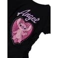 thumbnail image 2 of Disney Lilo & Stitch Girls' Angel T-Shirt Color: black Size: 4 - 5, 2 of 3