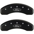 thumbnail image 2 of MGP 4 Caliper Covers Engraved Front & Rear Oval logo/Ford Matte Black finish silver ch, 2 of 2