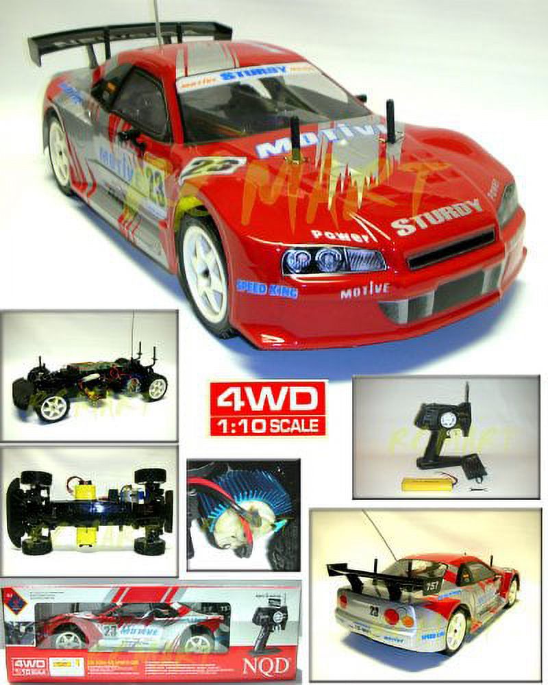 1/10 Nissan Skyline GT-R EP Radio Control RC Car (Blue or
