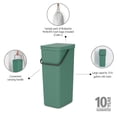 thumbnail image 4 of Brabantia Sort & Go Recycle Bin, 10.6 Gallon (40 Liter), 4 of 5