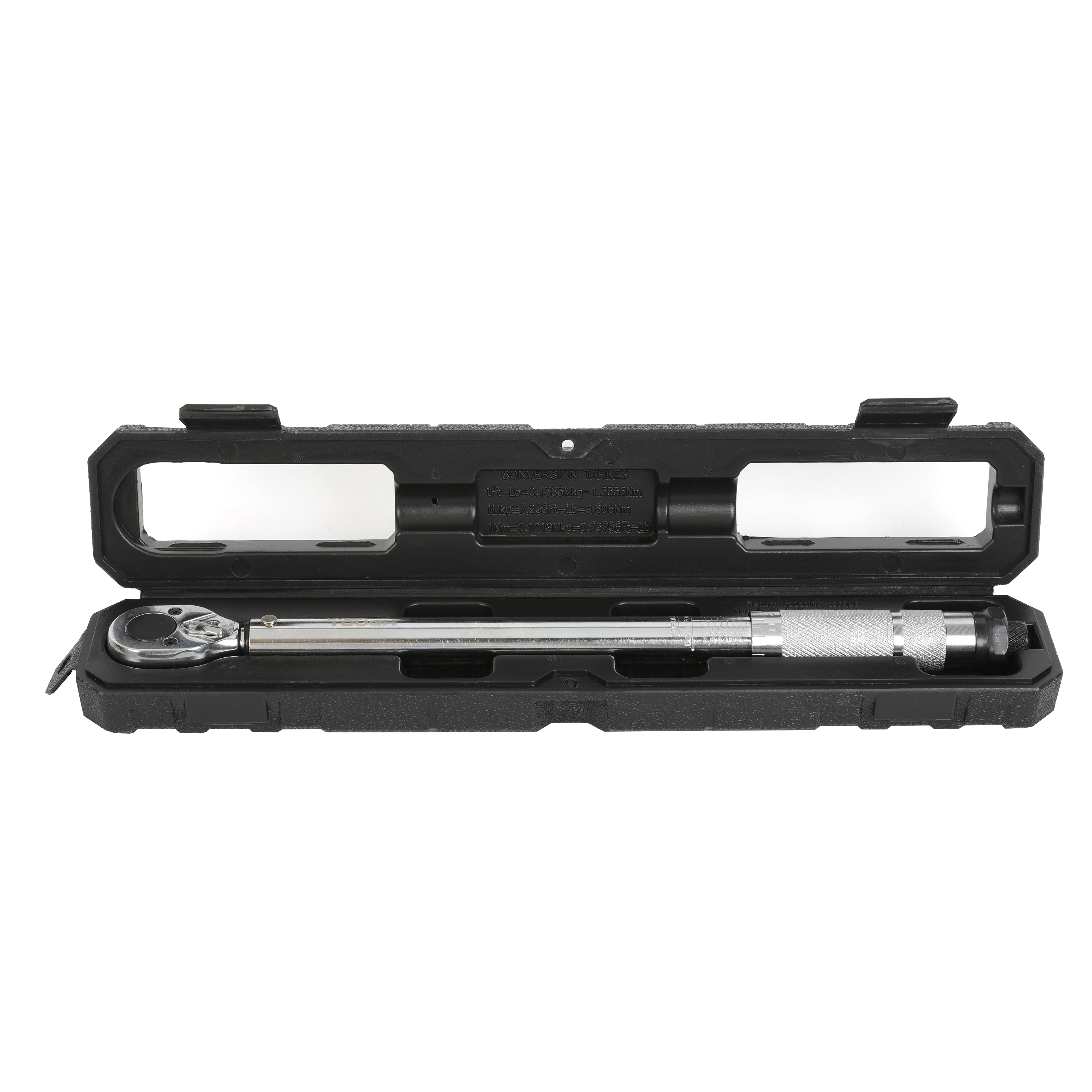 Llave dinamométrica de 3/8 pulg. Hyper Tough de servicio pesado con estuche, 15-80 ft-lbs 7