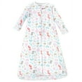 thumbnail image 3 of Hudson Baby Infant Girl Cotton Long-Sleeve Wearable Sleeping Bag, Sack, Blanket, Woodland Fox, 0-3 Months, 3 of 4