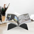 thumbnail image 2 of Acrylic Book Stand for Home Use Suitable for Magazines Recipes and More 1 Set, 2 of 6