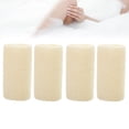 thumbnail image 4 of 4 piezas exfoliante toalla de baño esponja limpiador toallita depurador flor corporal, 4 of 6