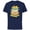 Navy, variant on Mandalorian Grogu Happy Frogs It’s My Birthday! - Short Sleeve Cotton T-Shirt for Adults - Customized-Natural