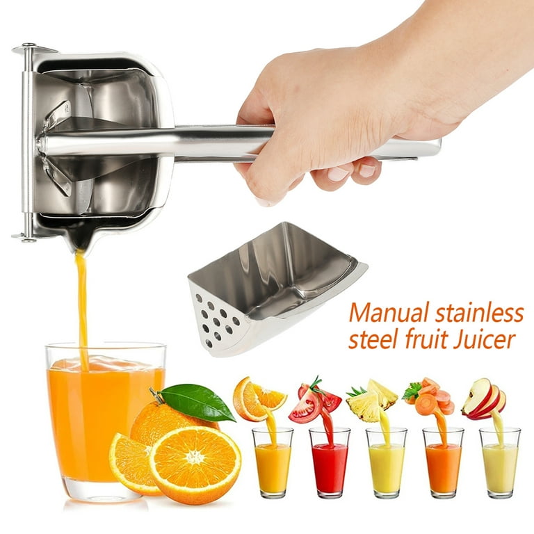 Hand Manual Juice Squeezer Stainless Steel Citrus Squeezer Orange