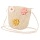 thumbnail image 4 of Bolsos de paja para niñas, bolso bandolera de paja, lindo bolso de hombro de paja, bolso tejido para niñas, 4 of 7