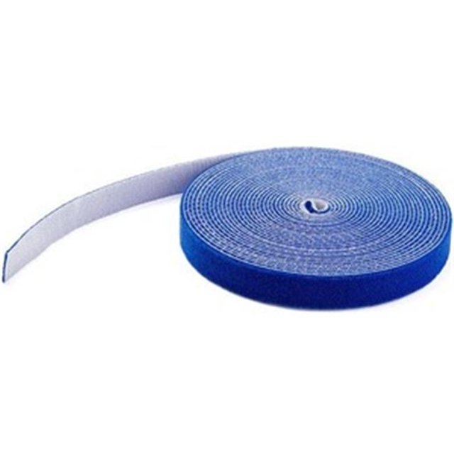 50 ft. Hook & Loop Roll - Blue - Cable Management