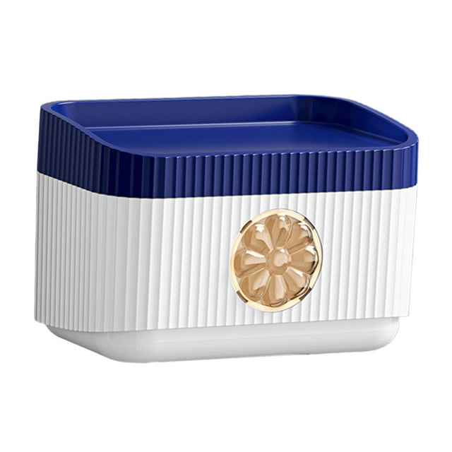 Dispensador de pañuelos Soledad caja de pañuelos impermeable soporte para papel de cocina Azul