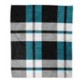 thumbnail image 1 of HATIART Flanelle Jeter Couverture Brun Abstrait Tartan Motif d'Impression Motif Traditionnel Damier Bleu Check 50x60 Pouces Léger Confortable Peluche Moelleux Chaud Flou Doux, 1 of 4