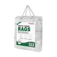 thumbnail image 2 of SupremePlus New Knit Cleaning Wiping Rags 2 lbs Bag Commercial Household Garage Multipurpose Cotton Dust Cloths Value Pack, White, 168 Count, 12 Pack, 2 of 9