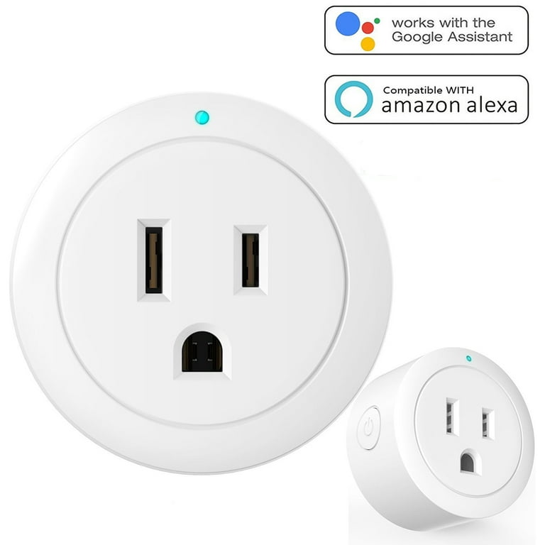 Alexa Google WiFi Smart Socket Outlet - Birddog Lighting
